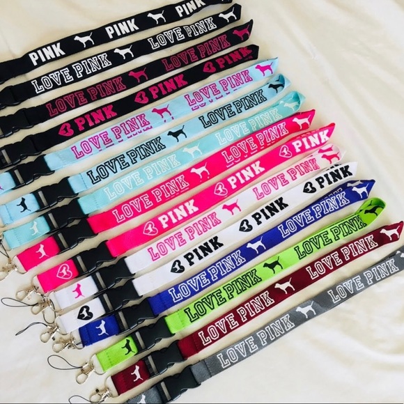 LOVE PINK Lanyard 💙 - Picture 2 of 2